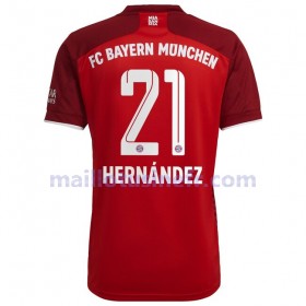 Maillot de Foot FC Bayern Munich Lucas Hernandez 21 Domicile 2021-22